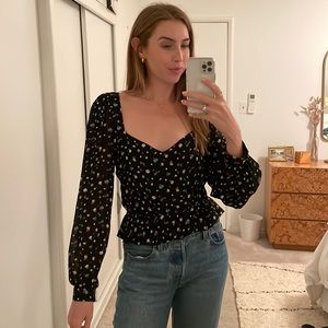 Floral Reformation Top